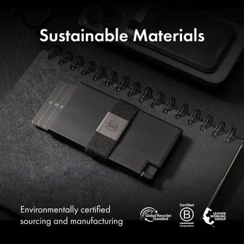 Miniatura 50 de Ekster Aluminum Cardholder Wallet for Men Metal Wallets with RFID Blocking Layer Slim & Minimalist Aluminum Wallet with Push Button for Quick