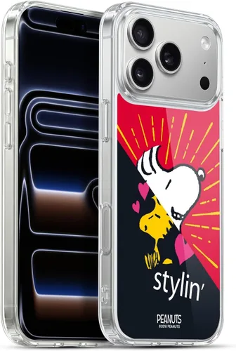 Miniatura 381 de Head Case Designs Funda de gel con licencia oficial de Peanuts Snoopy & Woodstock Halfs and Laughs [protección de grado militar] compatible