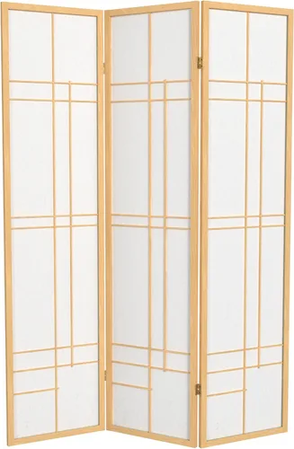 Miniatura 15 de Red Lantern Pantalla Eudes Shoji de 6 pies de altura - Palisandro - 5 paneles Rosewood