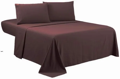 Miniatura 24 de Sfoothome Juego de sábanas King – Juego de cama de 4 piezas de lujo para hotel, bolsillo extra profundo, juego de ropa de cama serie 1800, Rosa