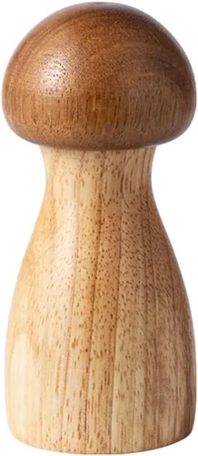 Miniatura 4 de Sizikato Molinillo de pimienta de madera con hongos lindos 2pcs 2 pzas