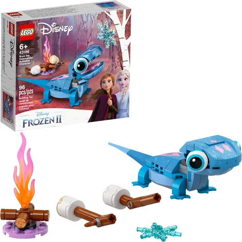 LEGO Disney Bruni The Salamander 43186; un divertido kit de construcción independiente para niños, nuevo 2021 (96 piezas)