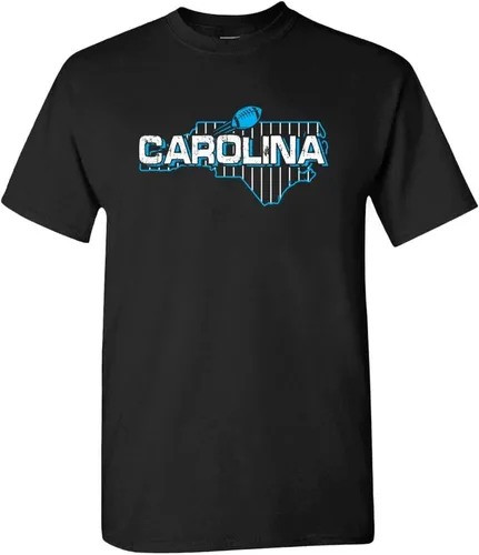 Miniatura 42 de Xtreme Apparrel Camiseta para hombre Team Field Map para aficionados al fútbol Dallas - Camisa azul marino