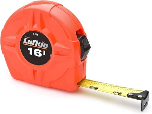 Miniatura 8 de Cinta métrica retráctil Lufkin, 1 pulgada x 26 pies, de alta visibilidad, color naranja, L625CME