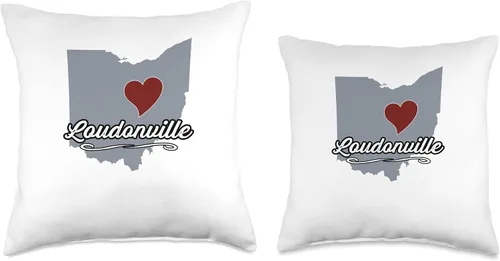 Miniatura 3 de Loudonville - Ohio OH City State USA - Cute Souvenir - Throw Pillow