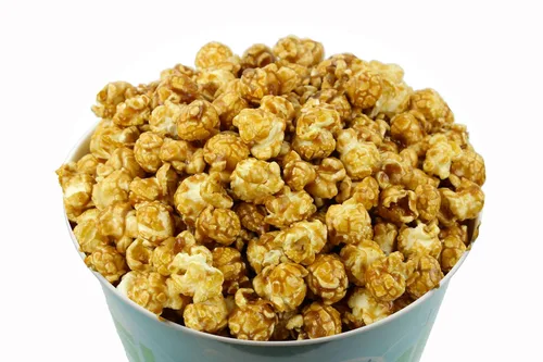 Miniatura 5 de Signature Popcorn, Cubo de regalo de agradecimiento de 1 galón, palomitas de maíz, recipiente de plástico reutilizable, aperitivo gourmet, sin