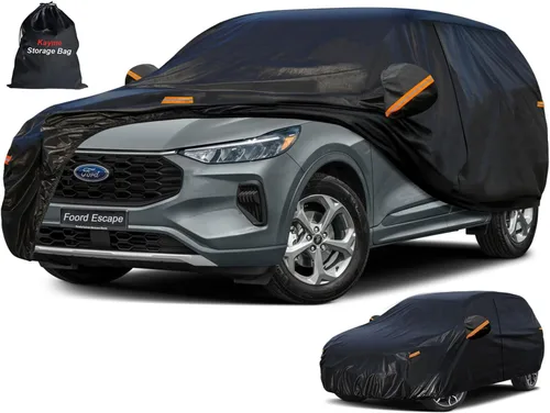 Miniatura 15 de Kayme - Cubierta completa impermeable de 7 capas para Honda Civic Sedán/Coupé (1991-2024), apta para todo clima, protección p/exteriores contra