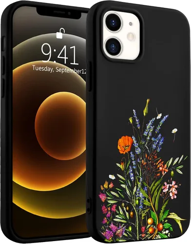 Miniatura 12 de Funda con estampado de dragón para iPhone 7/8 Plus, silicona líquida negra fresca para niñas y niños, funda de goma de gel suave de moda de cuerpo
