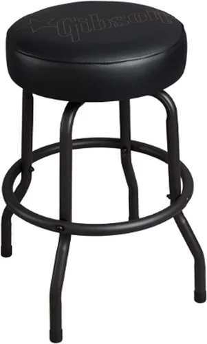 Gibson Taburete de juego premium con logotipo de estrella, corto