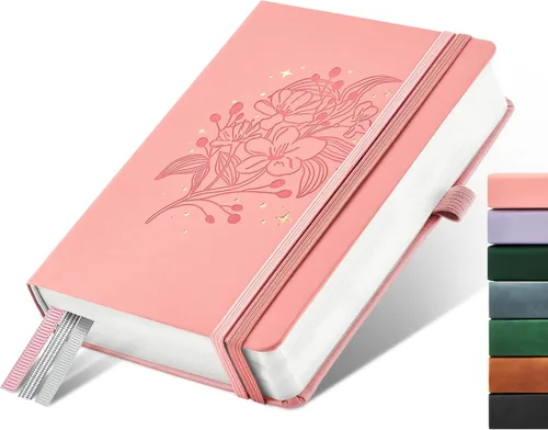 Miniatura 31 de &And Per Se - Cuaderno en blanco, 160 páginas, 5.7 x 8 pulgadas, cuaderno de rayas estrechas con papel grueso para escribir, cuaderno de tapa dura