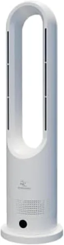 MRCOOL MrBreeze 4K BTU - Ventilador de torre de calefacción y refrigeración sin aspas, calentador eléctrico portátil silencioso para interiores con