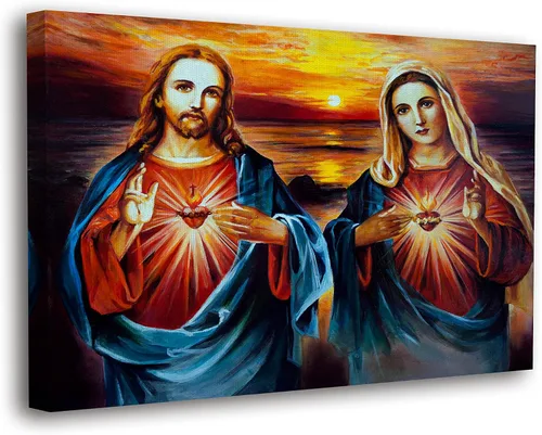 Miniatura 21 de SpiritualHands Decoración de pared de Jesús, póster de pared con cruz cristiana, arte de pared con la Biblia de oración de Judá, religioso de Judá