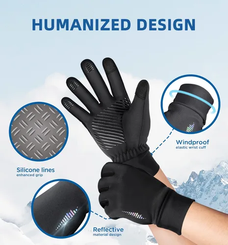 Miniatura 5 de SIMARI Guantes de invierno para niños, pantalla táctil, cálidos, térmicos, para correr, ciclismo, fútbol, rugby en clima frío, 106