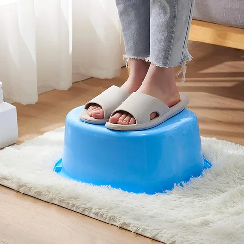 Miniatura 5 de Cuenca de baño de remojo de pies: lavabo de plástico para pies para remojar los pies - bañera de remojo de pies con puntos de masaje - Cubo
