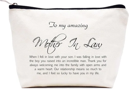 Miniatura 155 de LIBIHUA Obtener regalo de boda - Bolsa de maquillaje bolsa de cosméticos bolsa de viaje, Beige, 10-En Mi Madre del Pájaro