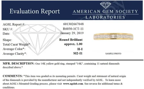 Miniatura 6 de VIR JEWELS Anillo de boda de diamante blanco de 1 cttw a 2 quilates para mujer, juego de canales de oro de 14 quilates, tamaño 4.5-10