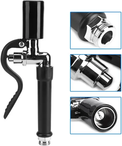 Miniatura 4 de Manguera de lavavajillas comercial Manguera flexible de alta presión Grifo de enjuague de latón Grifo de fregadero de mano Spray Lavavajillas