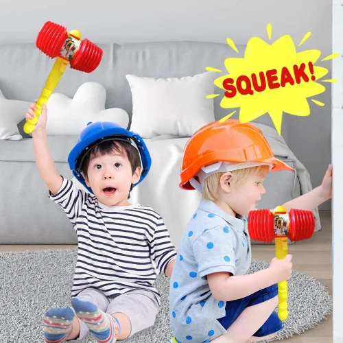 Miniatura 5 de ArtCreativity Martillo Chirriante Gigante para Niños – Juguete Chirriante Jumbo de 14 Pulgadas, Perfecto para Payaso, Carnaval y Favores de Fiesta