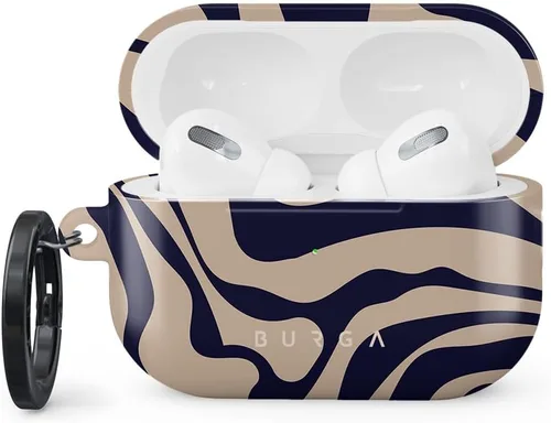 Miniatura 12 de Burga Funda para Airpods Pro 2 2022, compatible con Apple AirPods, funda protectora de plástico rígido, accesorios elegantes para teléfonos