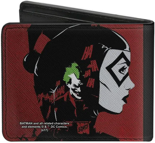 Miniatura 2 de Buckle-Down - Cartera de hombre con diseño de Batman Catwoman