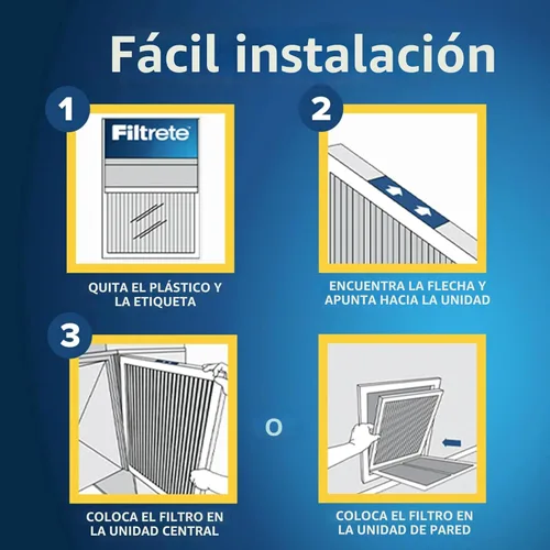 Miniatura 3 de Filtrete Filtro de aire de 20 x 30 x 1, MPR 300, MERV 5, Clean Living Basic Dust Filtros de aire plisados de 1 pulgada (3 meses), 6 filtros