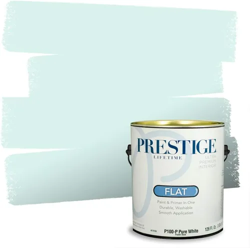 Miniatura 224 de PRESTIGE Pintura interior e imprimación en uno, azul cielo, semi-brillante, 1 galón