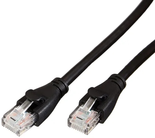 Miniatura 9 de Amazon Basics Cable de conexión Ethernet RJ45 Cat-6 de 5 pies (1.5 metros), 16 paquetes de 10, 160 unidades en total, negro