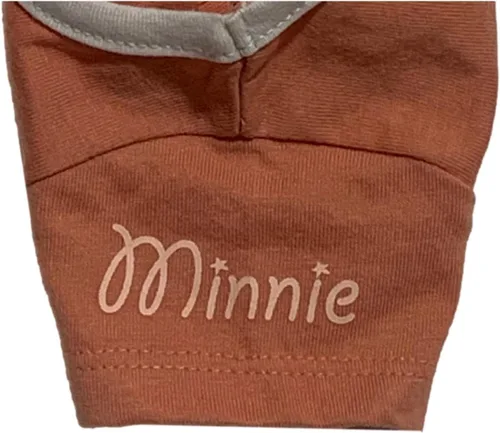 Miniatura 4 de Disney Mameluco de Minnie Mouse para bebé, 2 piezas, sin mangas, overol y camiseta (0-24 meses)