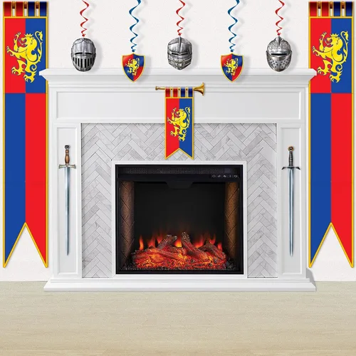 Miniatura 5 de Beistle Remolinos medievales 10 piezas, 40", multicolor