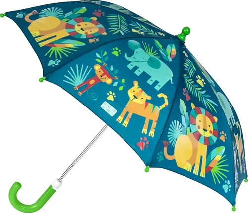 Miniatura 26 de Stephen Joseph Kids' Color Changing Wet Dry Umbrella, Water reacting, Pinch Free Umbrellas for Rain Children's Umbrella, BUTTERFLY, 23"X29