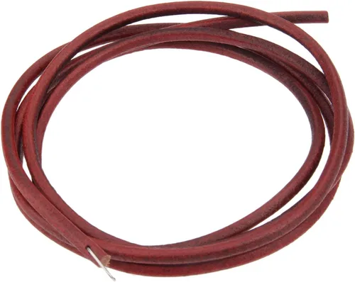 Miniatura 8 de Cinturón para máquina de coser, cinturón de cuero de 6 pies para máquina de coser Singer Treadle, cinturón de cuero, piezas antiguas + gancho