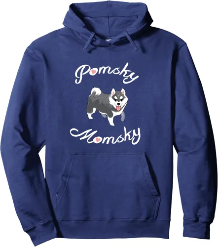 Miniatura 4 de Pomsky Momsky - Sudadera con capucha para mascotas