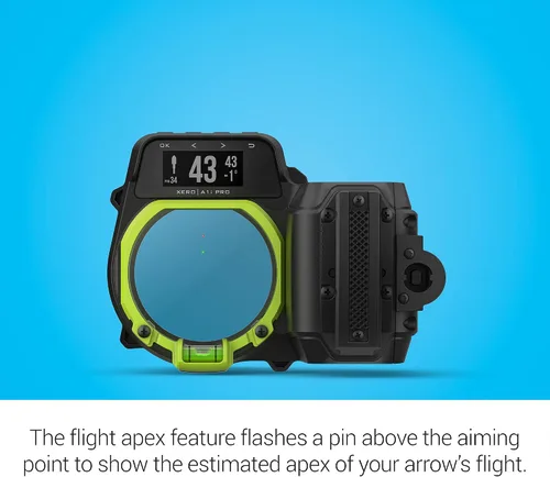 Miniatura 6 de Garmin Xero A1i PRO - Mira digital de rango automático para zurdos con microajustes para elevación, viento y más