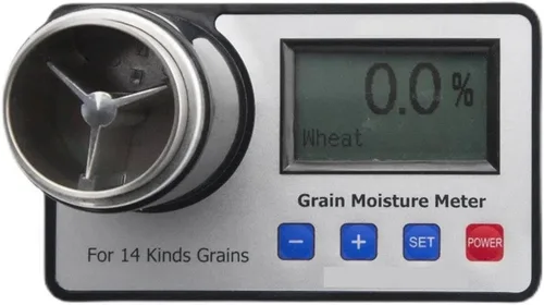Miniatura 2 de Medidor GM006 de la humedad del grano de la pantalla digital para el probador del contenido de humedad del maíz del grano del cacao del grano