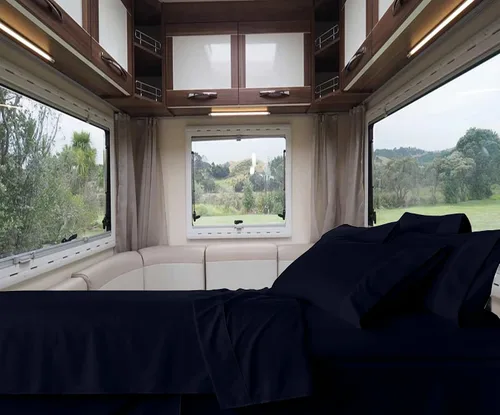 Miniatura 25 de RV-Sheets - Juego de sábanas estrechas de 29.9 x 78.3 in, 600 hilos, 100% egipcias, autocaravanas, caravanas, caravanas, barcos, suaves, de lujo