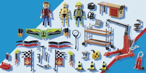 Miniatura 6 de Playmobil Estación de servicio Air Stunt Show