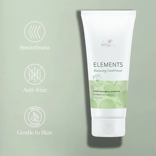 Miniatura 8 de Wella Professionals Elements Renewing - Juego de champú y acondicionador, sin sulfato y silicona, desenredante instantáneo, para todo