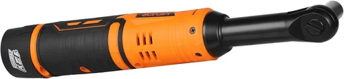 Miniatura 9 de VEVOR Llave de trinquete inalámbrica, accionamiento de 3/8 pulg., 240 RPM, hasta 33 pies/libra de torque, juego de llave de trinquete eléctrica