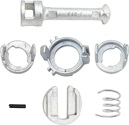 Kit de reparación de cilindro de cerradura de puerta, apto para kit de reparación de barril de cerradura de puerta delantera izquierda derecha,