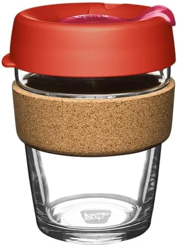 Miniatura 11 de Taza KeepCup Brew, de vidrio templado y corcho, Vidrio templado, Prensa