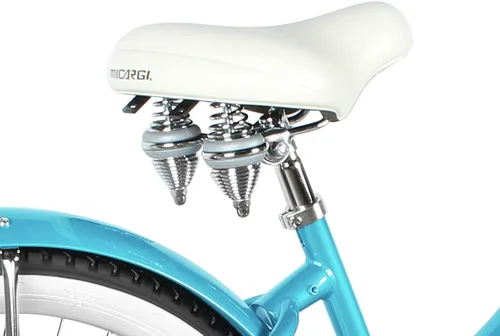 Miniatura 6 de MICARGI Bicicleta híbrida para adultos de 24/26 pulgadas, bicicleta híbrida de 1/7 velocidades para mujeres, hombres, personas mayores, bicicleta