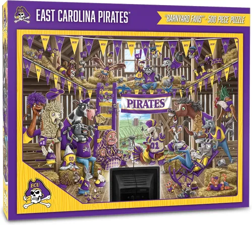 Miniatura 13 de YouTheFan NCAA Barnyard Fans - Rompecabezas de 500 piezas