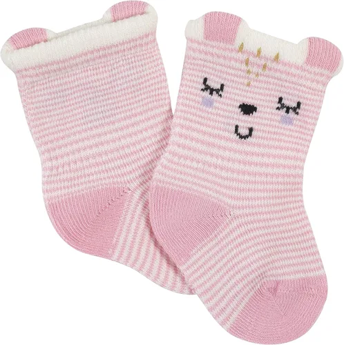 Miniatura 3 de Gerber Calcetines unisex para bebé 6 pares a prueba de moños Tigre