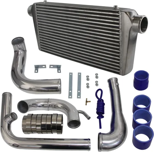 Miniatura 13 de Kit de intercooler para Nissan Skyline GT-R R32 HCR32 HNR32 RB20DET; R33 ECR33 GTS RB25DET; R34 ER34 GTT RB25DET, 1989-2001 Bolt On
