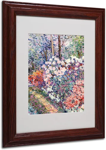 Miniatura 11 de Trademark Fine Art Lienzo de flores en el bosque por Manor Shadian 14x19