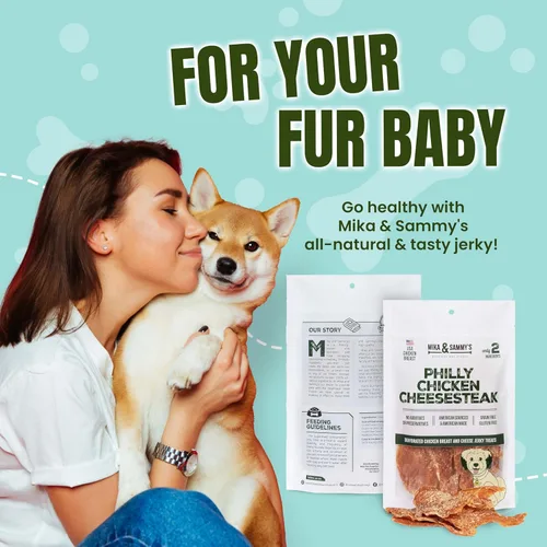 Miniatura 2 de Golosinas gourmet para perros Mika & Sammy's hechas en los Estados Unidos (queso de pollo 5 0z)