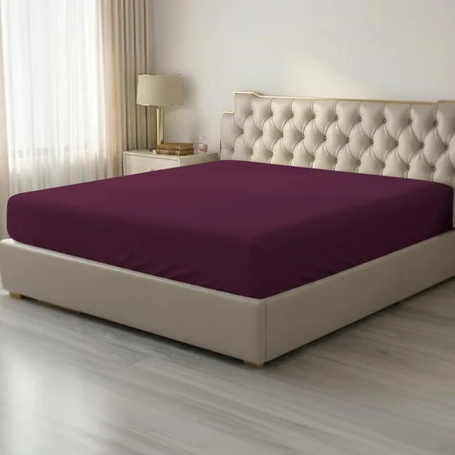 Miniatura 12 de HBHLFZ Sábana Bajera Ajustable King Solamente, Sábana Bajera Suave y Transpirable - 78"x80" Sábana Bajera Ajustable King Size con Bolsillos Blanco