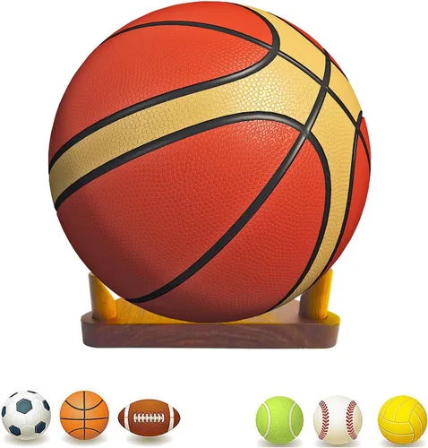 Miniatura 6 de Soporte de exhibición de bolas para baloncesto, fútbol, fútbol, soporte de exhibición de bolas con autógrafo, vitrina de exhibición de recuerdos