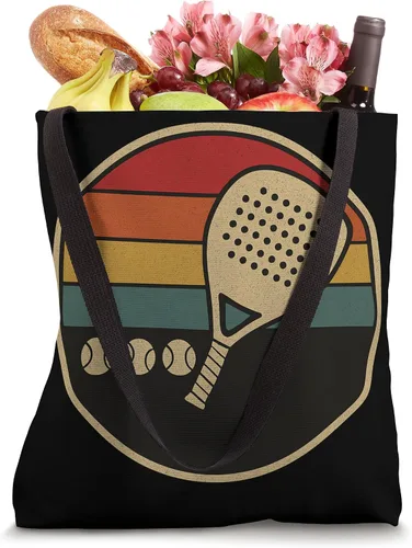 Miniatura 4 de Bolso tote de tenis de pádel retro para raqueta de pádel