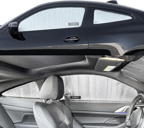 Miniatura 8 de YelloPro - Parasol para asiento delantero para ventana lateral (juego de 2) ajuste personalizado para Mazda MX-5 Miata convertible 2016, 2017, 2018